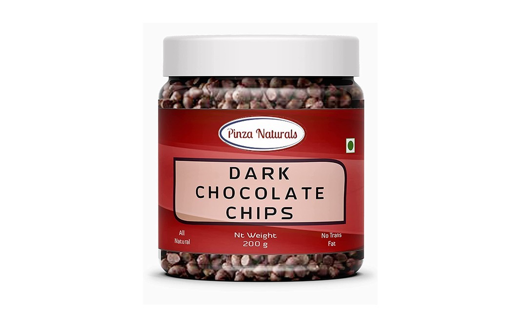 Pinza Naturals Dark Chocolate Chips    Pack  200 grams